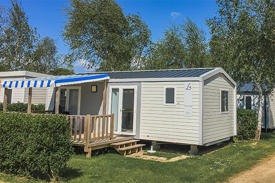 mobil home grand large 2 ch 30 m camping fouesnant