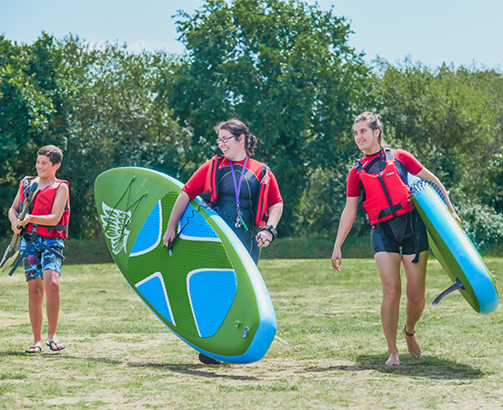 camping activites loisirs club enfants fouesnant finistere sud