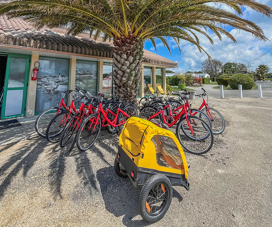 location de velo camping fouesnant