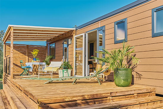 mobil home prestige jardin 3ch 32m nouveaute 2025 camping fouesnant